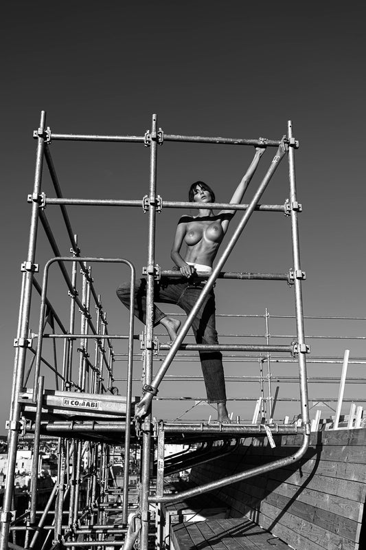 Clemence sur les toits