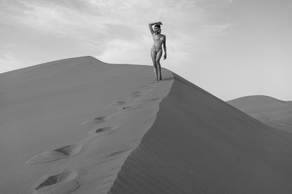Laura sur la dune